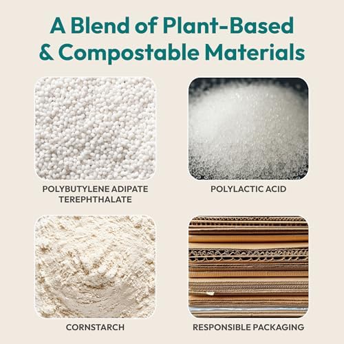 Compostable Food Storage Bags Variety Pack, 260 Count