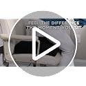 Wheelchair Seat Cushion Cooling Gel Memory Foam Chair Cushion