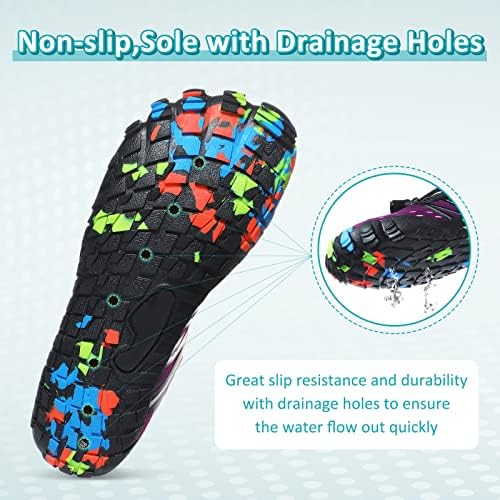 Water Shoes for Men Women Beach Barefoot Swim Pool Shoes Aqua Socks