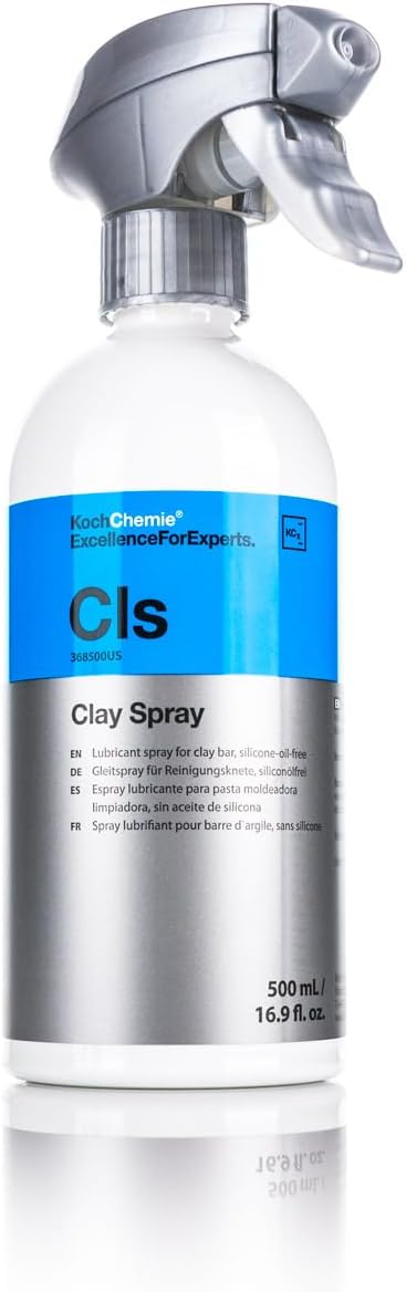 KOCHCHEMIE Koch-Chemie - Clay Spray - Lubricant Spray for Clay Bar or Clay Towel Decontamination; Silicone-Oil-Free; Spe