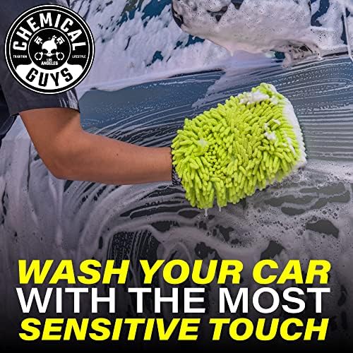 Chemical Guys Premium Microfiber Towel and Scratch-Free Microfiber Wash Mitt Bundle (6-Pack)