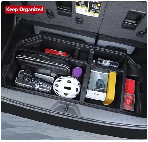 2021-2026 Toyota Sienna Trunk Organizer, Insert Cargo Rear Hatch Storage Boxs fit Sienna Accessories