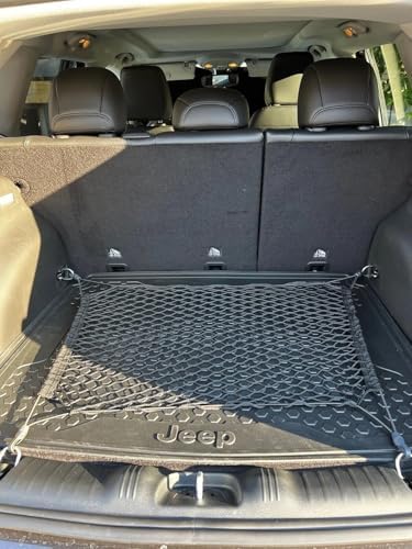 Rear Trunk Organizer Cargo Net for Jeep Renegade 2015-2025 – Floor Style Cargo Net for SUV – Premium Mesh Car Trunk Organizer Vehicle Carrier Storage – Compatible with Renegade