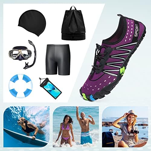 Water Shoes for Men Women Beach Barefoot Swim Pool Shoes Aqua Socks