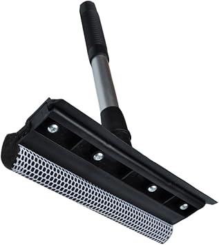 Double-Sided Window Squeegee Car Window Cleaner Tool Glass Wiper Rubber Material Non- Easy to Use