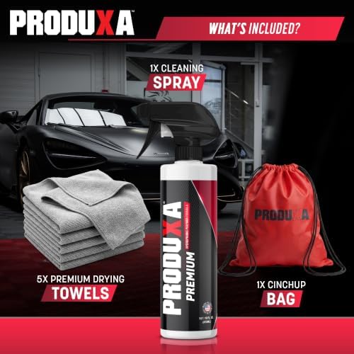 Waterless Car Wash & Wax, Hydrophobic Quick Detailer, Sealant, 16oz