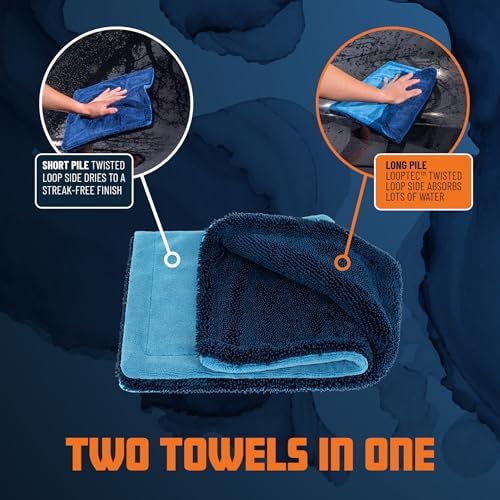 Little Megalodon Multi-Purpose Microfiber Towels, 2 Pack