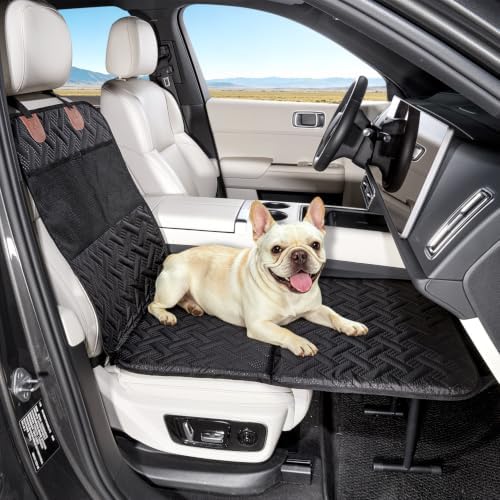 Dog Car Seat for Small Medium Dogs,Car Dog Bed,Front Seat Extender