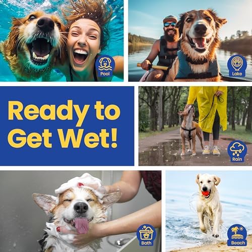 Shammy Dog Towel for Drying Dogs Large, 34x26in, Ultra Absorbent, 1 Pack