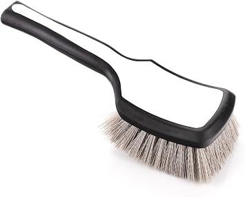 Detail Factory - ProGrip XL Tire Brush - Ergonomic ProGrip Handle - Stiff Synthetic Bristles to Cut Through Grime - Blac