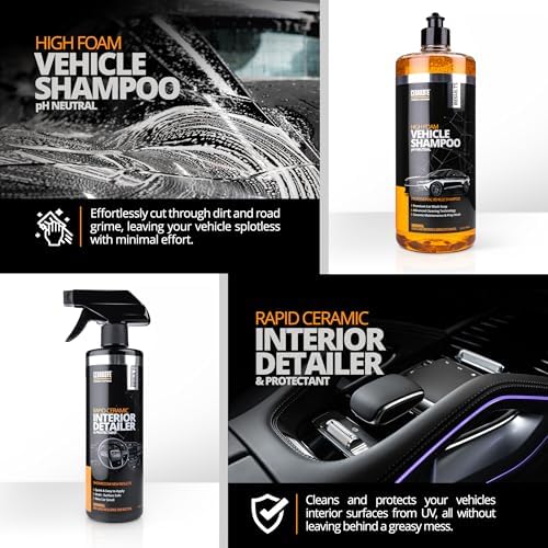 Car Wash and Detailing Kit, All In, 11 Piece