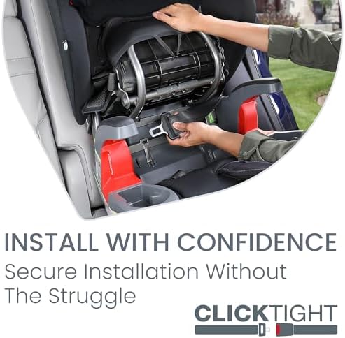 Britax Grow with You ClickTight Harness-2-Booster Car Seat, Cool Flow Gray
