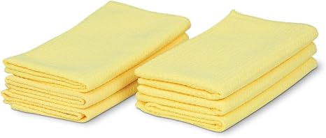 Stoner Car Care 95120-6PK Premium Glass Cleaning Microfiber 16x16, Pack of 6