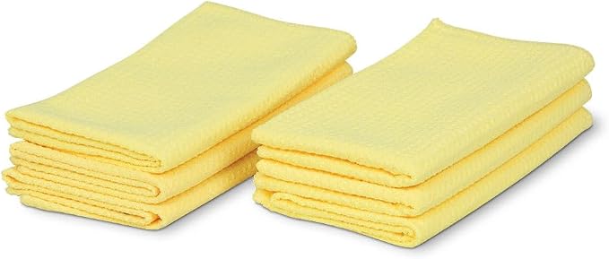 Stoner Car Care 95120-6PK Premium Glass Cleaning Microfiber 16x16, Pack of 6