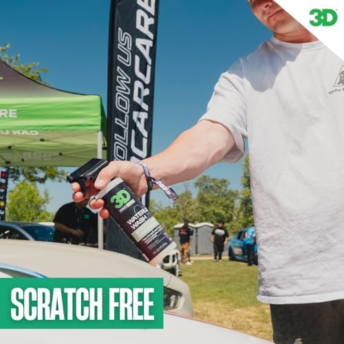 Waterless Car Wash - Easy Spray Waterless Detailing Spray - No Soap or Water Needed - Great on Cars, RVs, Motorcycles & Boats 1 Gallon