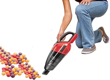 20V Hand Vacuum Compatible with Bauer 20V Cordless Hand Vacuum with Floor and Crevice Tools - Powerful 44 CFM Suction fo