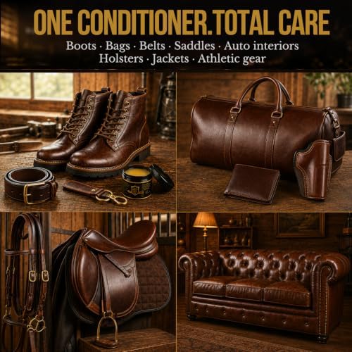 Leather Conditioner for Couch: Restores Shine, Softness, Protects