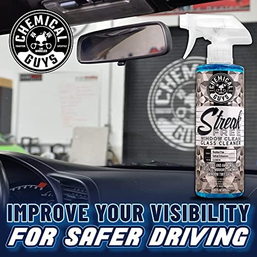 Total Interior Cleaner and Protectant + Streak Free Glass & Window Cleaner, (Ammonia Free & Safe on Tinted Windows, Safe for Cars, Trucks, SUVs, Jeeps, RVs & More, (2-16 fl oz)