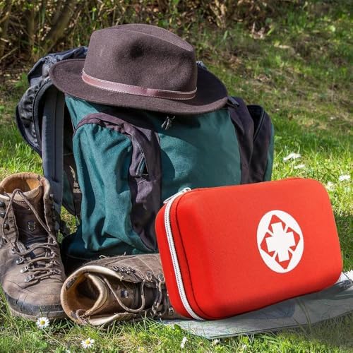 First Aid Kit 277PCS Car Home Camping Essentials Red Emergency Kit