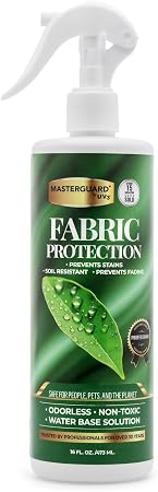 MASTERGUARD Fabric Protection Spray – Ultimate Weather & Guest Protection for Furniture & Shoes Against Spills, Stains &