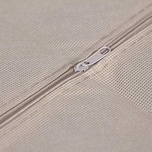 9 Pack Foldable Cloth Storage Box Closet Dresser Drawer Organizer Fabric Baskets Bins Containers Divider for Baby Clothes Underwear Bras Socks Lingerie Clothing,Beige 333