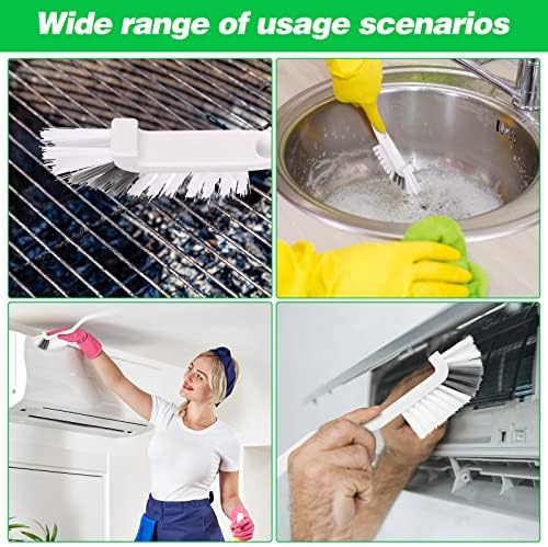 24 Pcs Kitchen Scrub Brushes Cleaning, Small, Right Angle Mini
