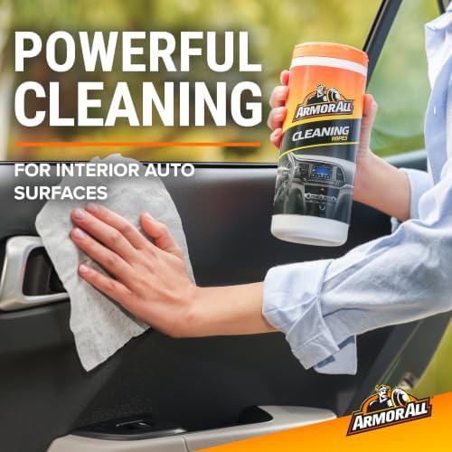 Car Cleaning Wipes, 90 Ct - Interior, Protectant & Glass Wipes