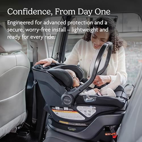 UPPAbaby Aria V2 Lightweight Infant Car Seat - Load Leg & Cover - Greyson