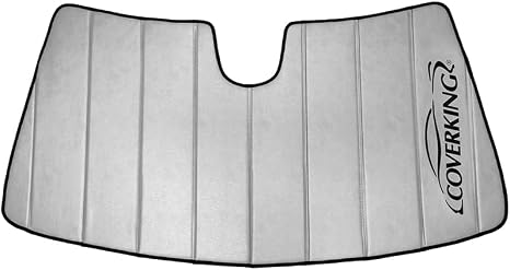 Coverking Custom Designed Interior Windshield Sunshade for Select Hyundai Kona Models: Proprietary Trilaminate, Foldable