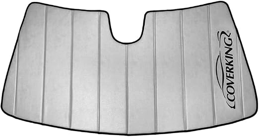 Coverking Custom Designed Interior Windshield Sunshade for Select Hyundai Kona Models: Proprietary Trilaminate, Foldable