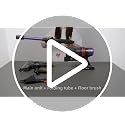 Cordless Vacuum Cleaner, 650W 55KPA 90Mins Runtime, 270° Flexible