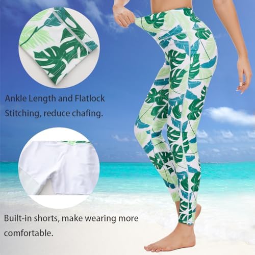 Women's Swim Pants UPF 50+ High Waist Rash Guard Leggings