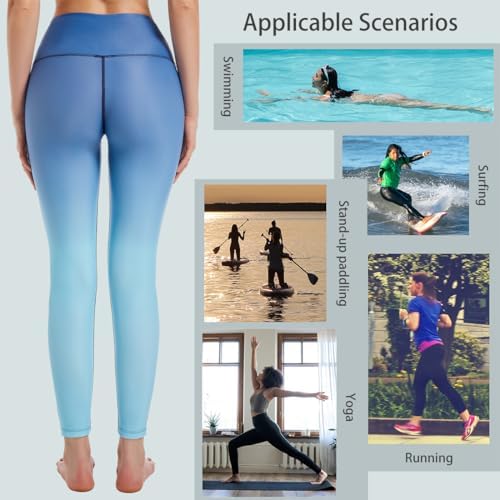 Women's Swim Pants UPF 50+ High Waist Rash Guard Leggings
