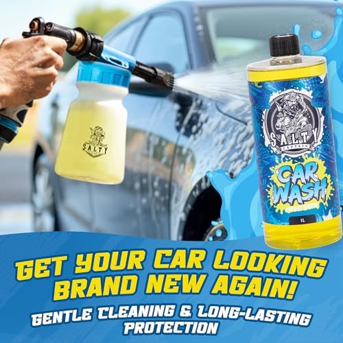 Salty Captain Ultimate 15-Piece Car Cleaning Kit – Car Wash Kit