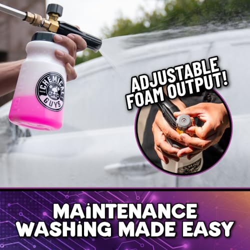 Adjustable Foam Cannon for Pressure Washers, 32 oz