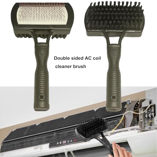 Air Conditioner Fin Cleaning Kit, HVAC Coil Cleaner Set AC Fin Comb Brush