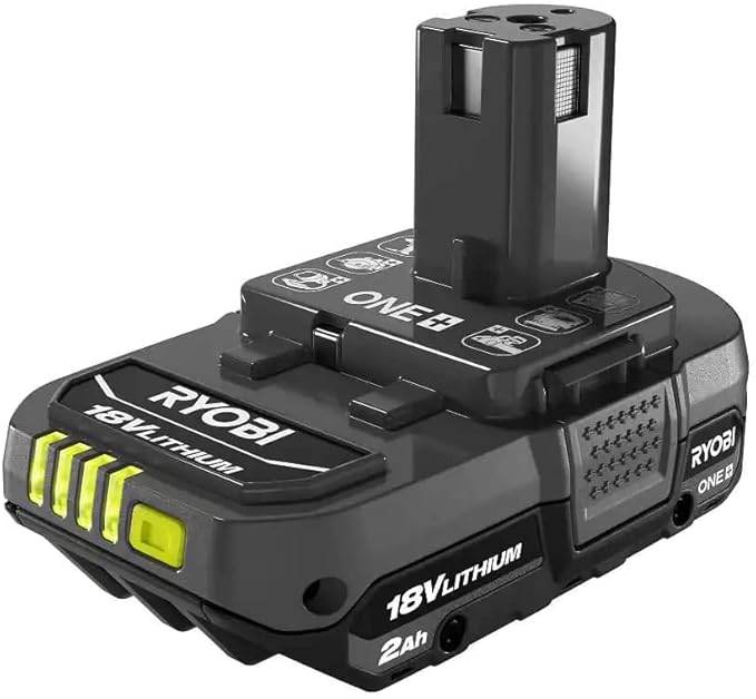 ONE+ 18V Cordless Compact Power Scrubber Kit with 2.0 Ah Battery and Charger