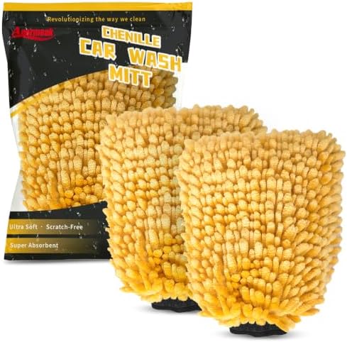 Premium Chenille Microfiber Car Wash Mitt