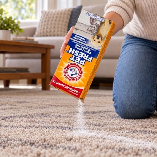Pet Fresh Carpet Odor Eliminator Plus Oxi Clean Dirt Fighters (Pack of 3), 48.9 Ounce