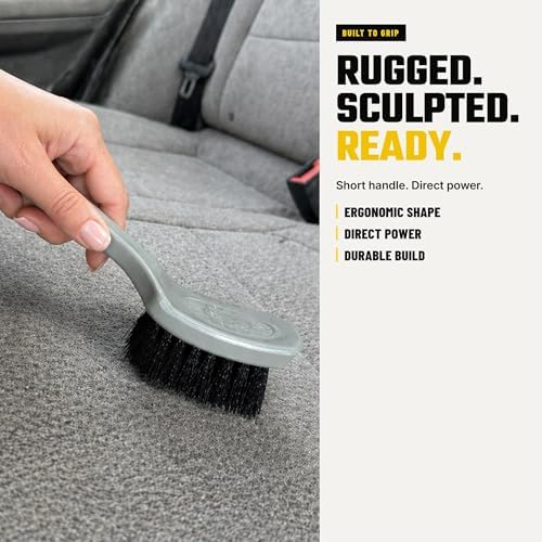 The Nifty Interior Detailing Brush, Soft Bristle, 2 Pack