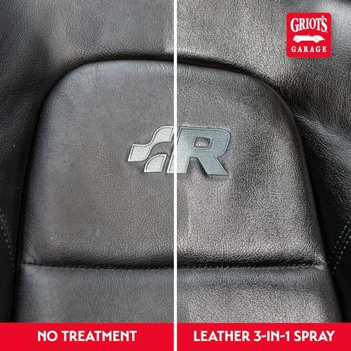 Leather 3-in-1 Spray, Cleaner and Conditioner for Leather and Vinyl, Car Seats and Vehicle Interior, Truck, RV, Boats, and Home, 10964, 1 Gallon