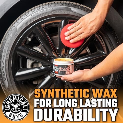 Wheel Guard & Rim Wax for All Wheel Finishes, Carnauba, 8 oz