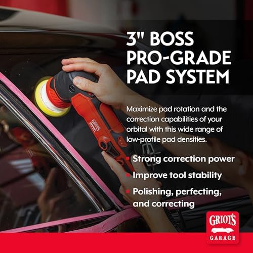 3 in BOSS Pad System Kit for Car Detailing