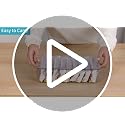 8pcs Clear Stackable Storage Bins with Lids