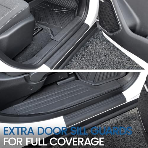 Floor Mats for Chevy Traverse & GMC Acadia 2024-2027 7 Seats