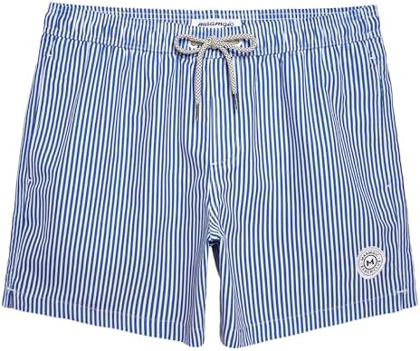 Mens Swim Trunks 5 Inch with Mesh Liner Breathable for Beach