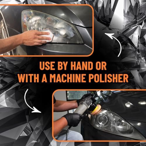 Headlight Restore & Protect, Clears Cloudy Lenses, 16 oz
