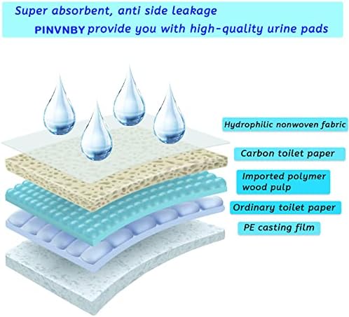 Rabbit Pee Pads 23.62"x17.72" Disposable Cat Cage Liners Black Carbon Super Absorbent Odor-Control,Bunny Potty Training Pad with Quick-Dry Surface for Puppy Kitten Hamsters Dog(50 Pieces)