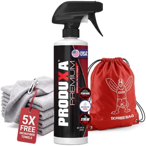 Waterless Car Wash & Wax, Hydrophobic Quick Detailer, Sealant, 16oz