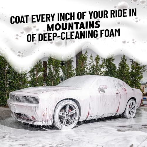TORQ Foam Cannon & Tough Mudder Heavy Duty Soap, 1 Gallon